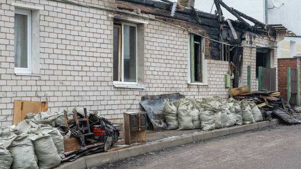 Professional Soot Cleanup technician working in Seminole, FL